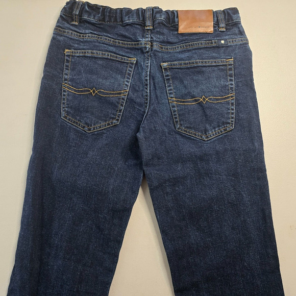 Lucky Brand Jeans Women's 16 Blue Dark Wash Classic Straight - Picture 14 of 16